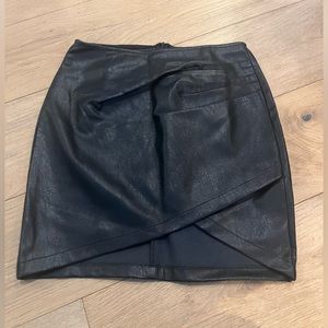 Vici Leather Miniskirt